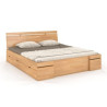 Lit en bois avec rangement